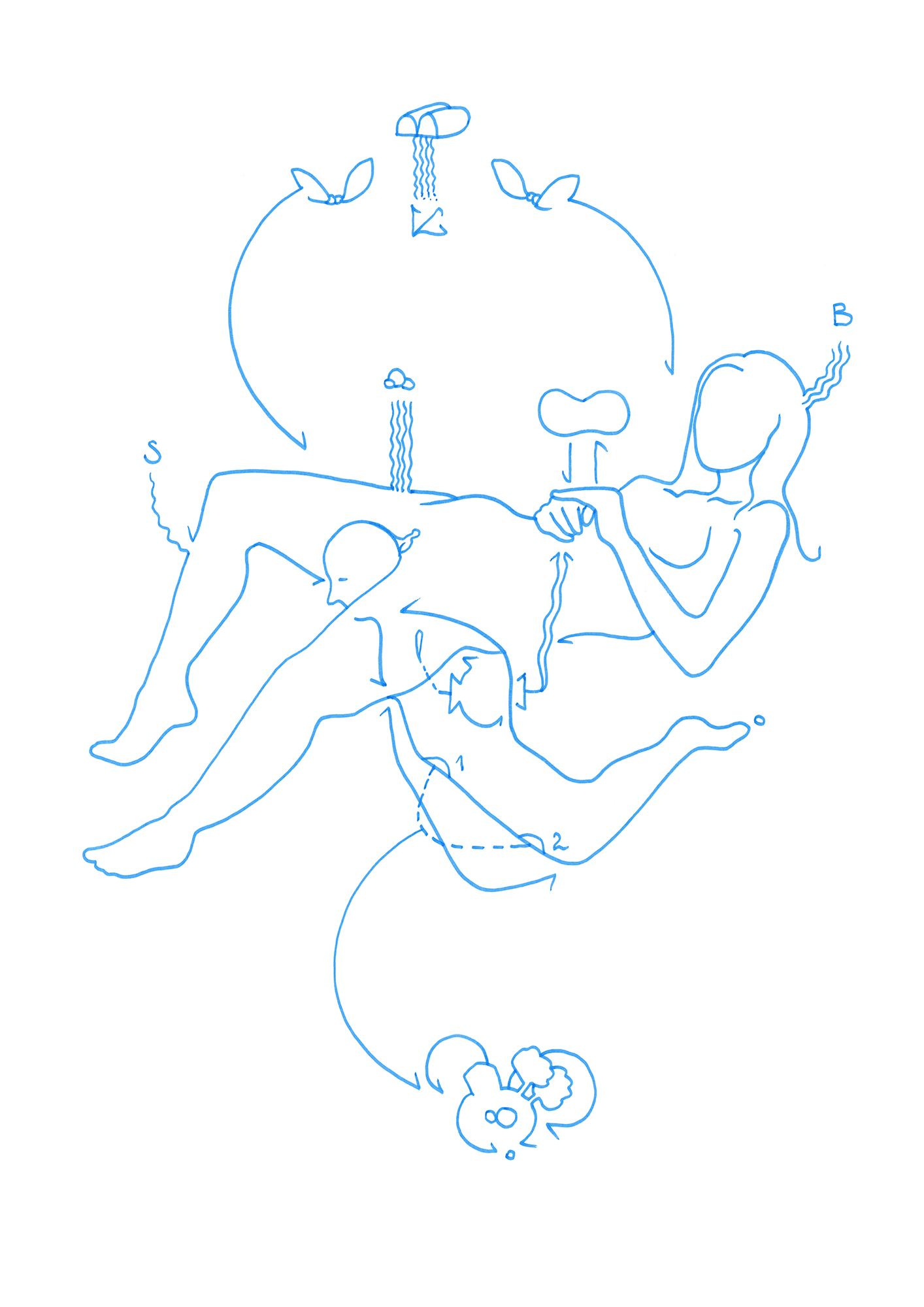 Hannes Kater – Tageszeichnung (Zeichnung/drawing) vom 04.04.2025 (1414 x 2000 Pixel)