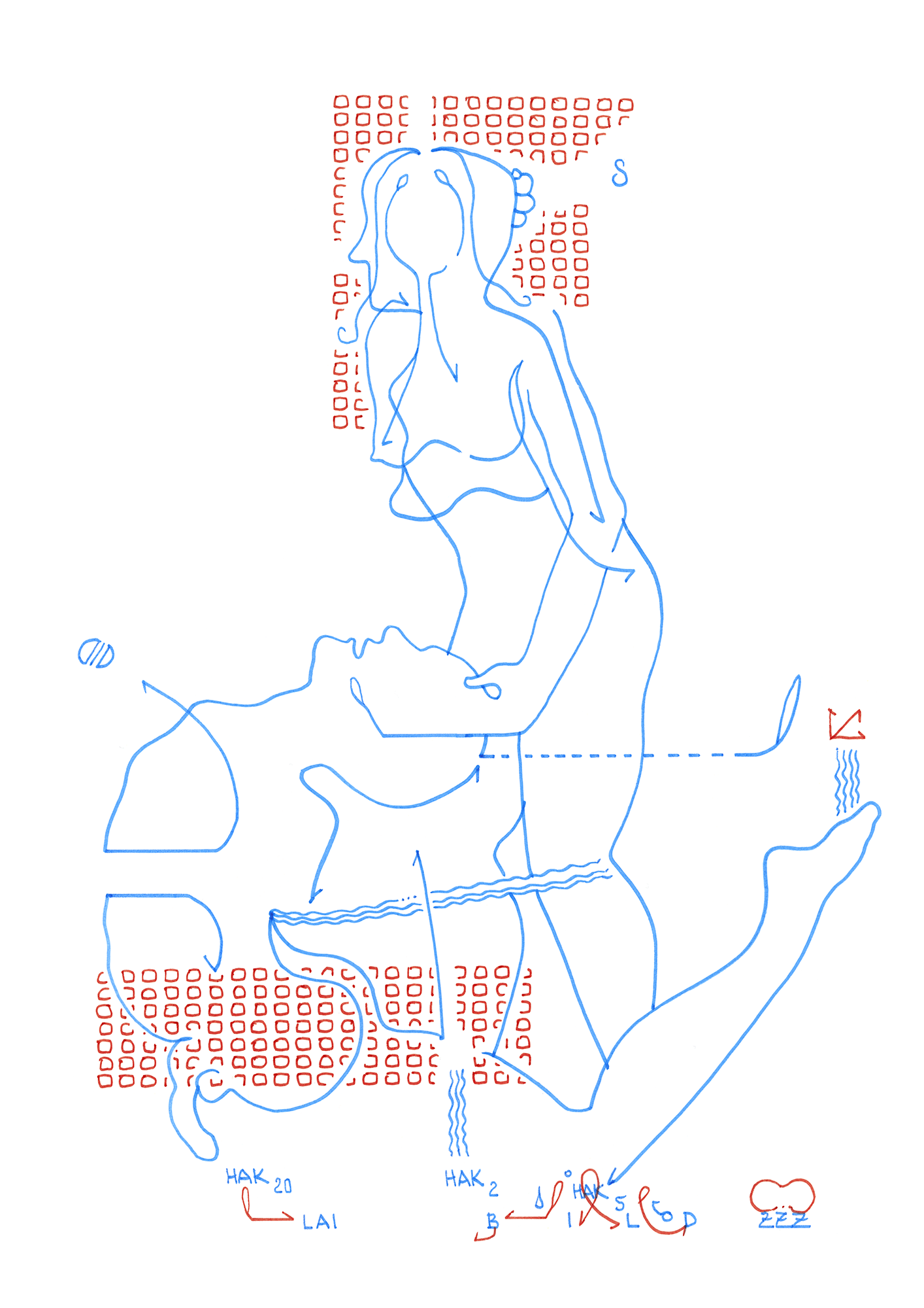 Hannes Kater – Tageszeichnung (Zeichnung/drawing) vom 25.04.2025 (1414 x 2000 Pixel)