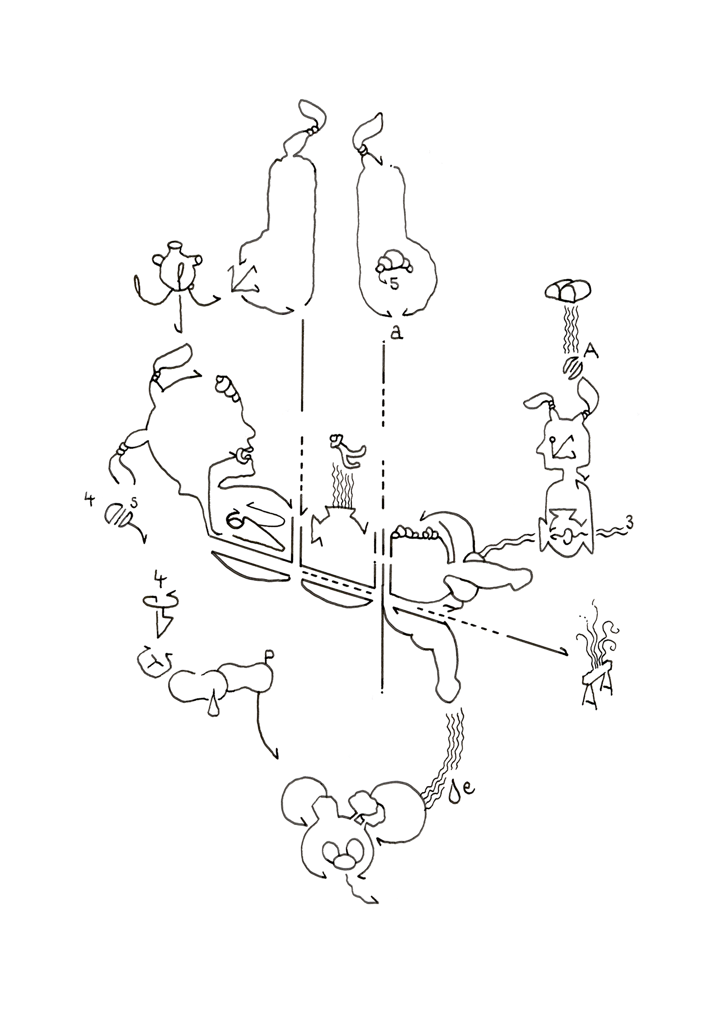 Hannes Kater – Tageszeichnung (Zeichnung/drawing) vom 21.09.2025 (1414 x 2000 Pixel)