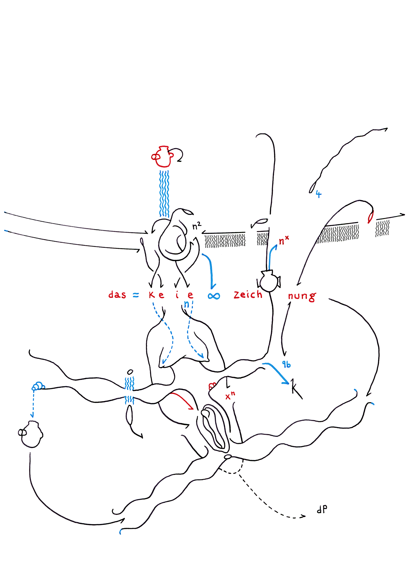 Hannes Kater  Tageszeichnung (Zeichnung/drawing) vom 07.11.2014 (1414 x 2000 Pixel)
