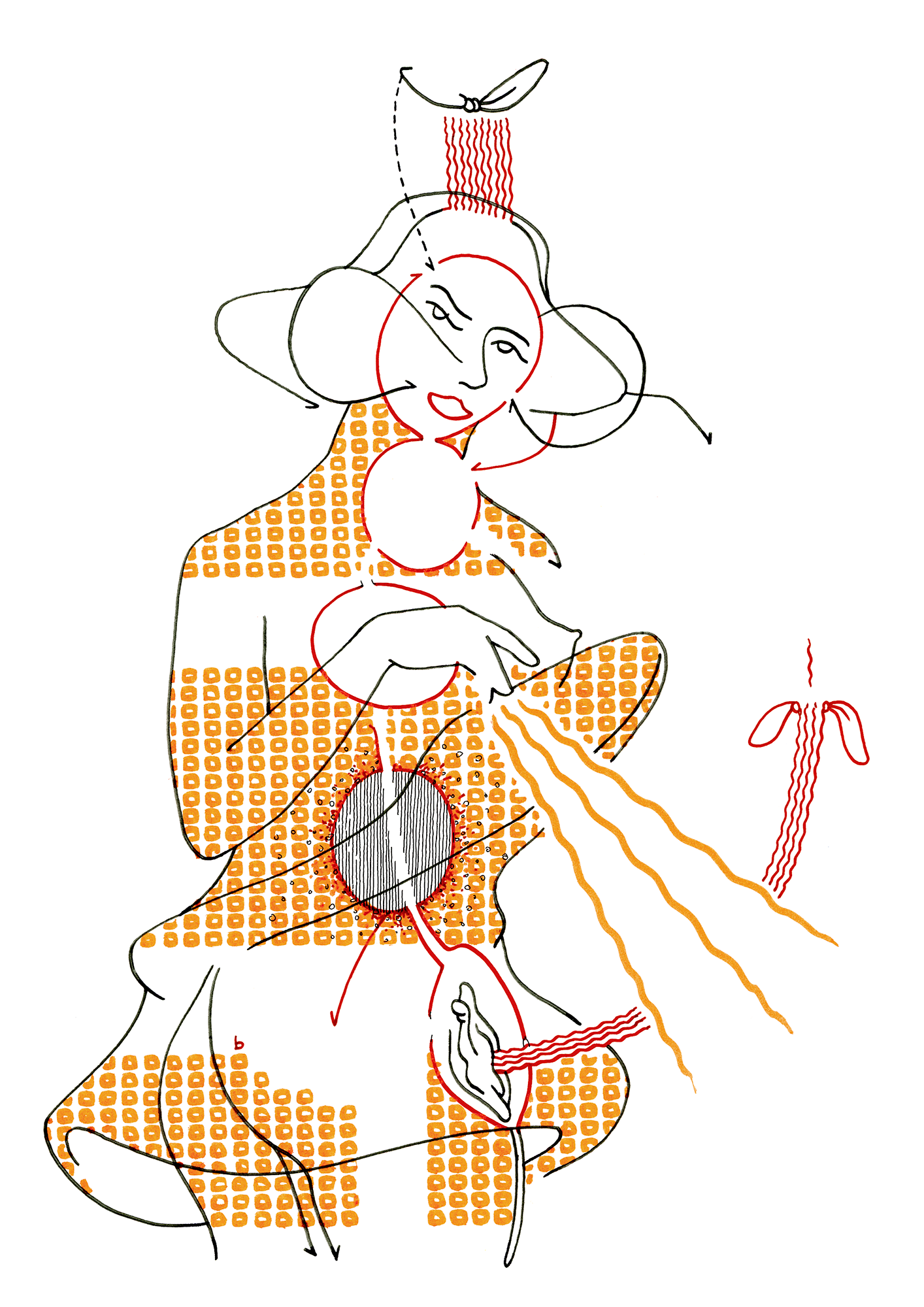 Hannes Kater  Tageszeichnung (Zeichnung/drawing) vom 19.11.2014 (1414 x 2000 Pixel)