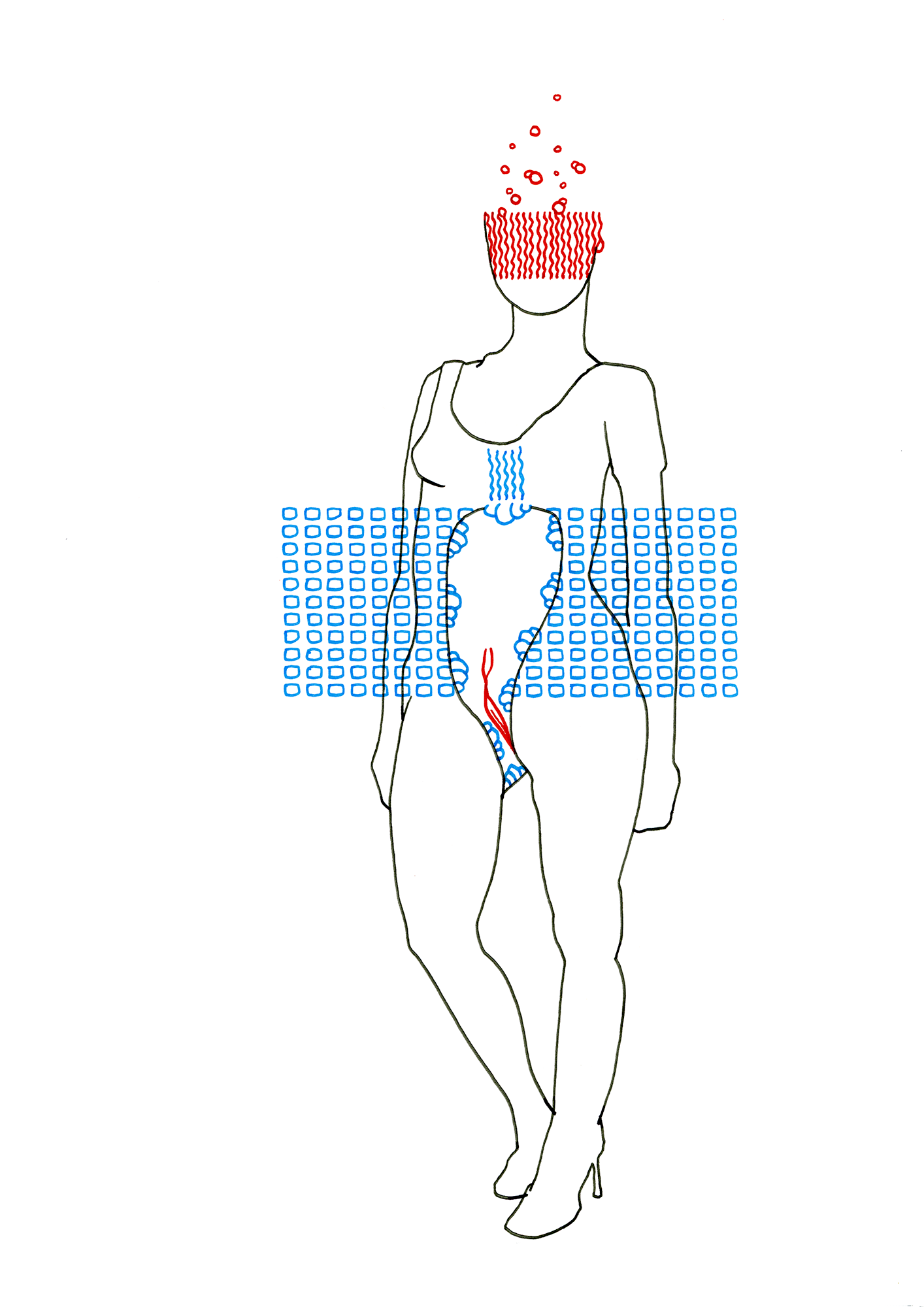 Hannes Kater  Tageszeichnung (Zeichnung/drawing) vom 23.11.2014 (1414 x 2000 Pixel)
