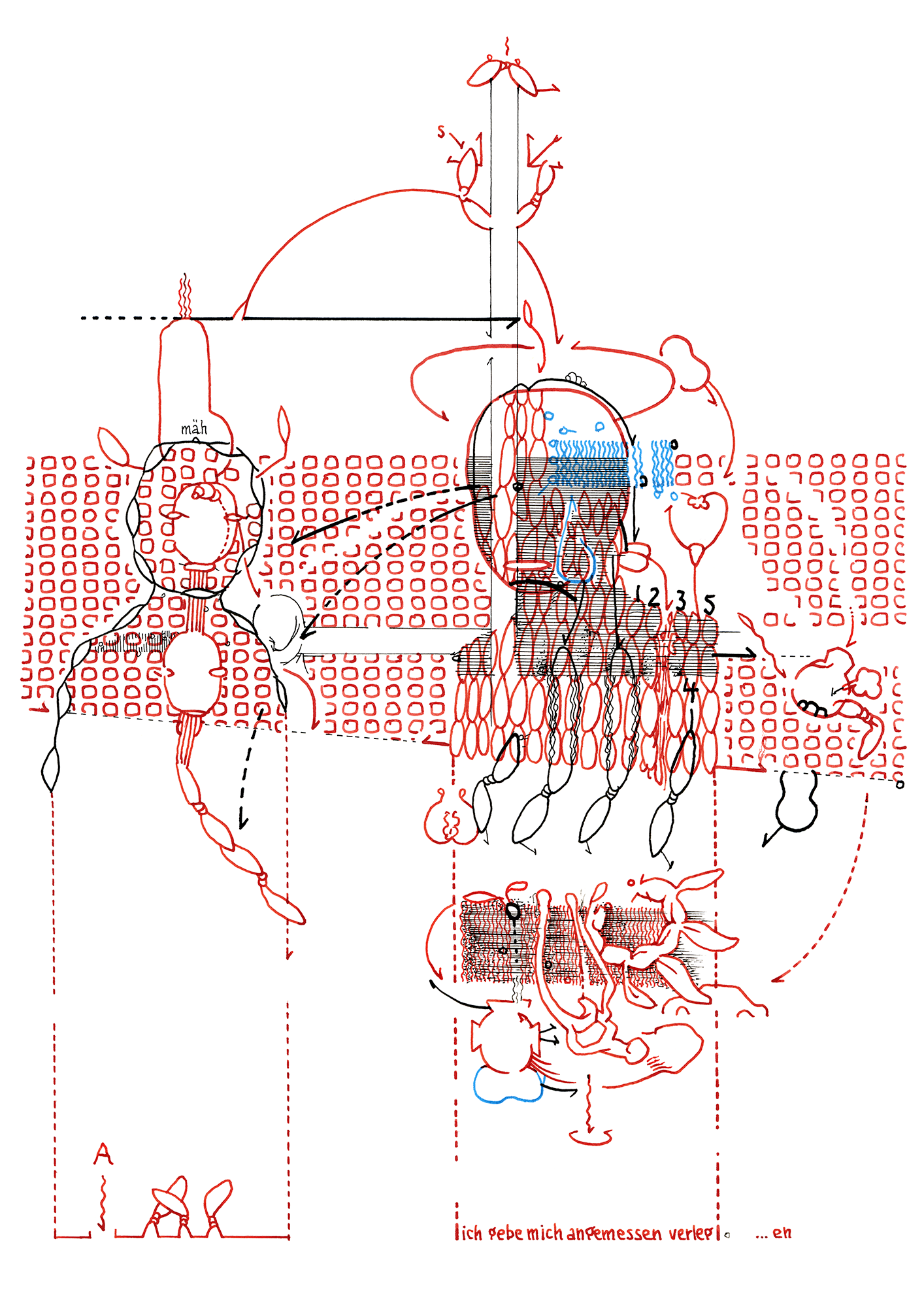 Hannes Kater – Tageszeichnung (Zeichnung/drawing) vom 06.10.2019 (1414 x 2000 Pixel)