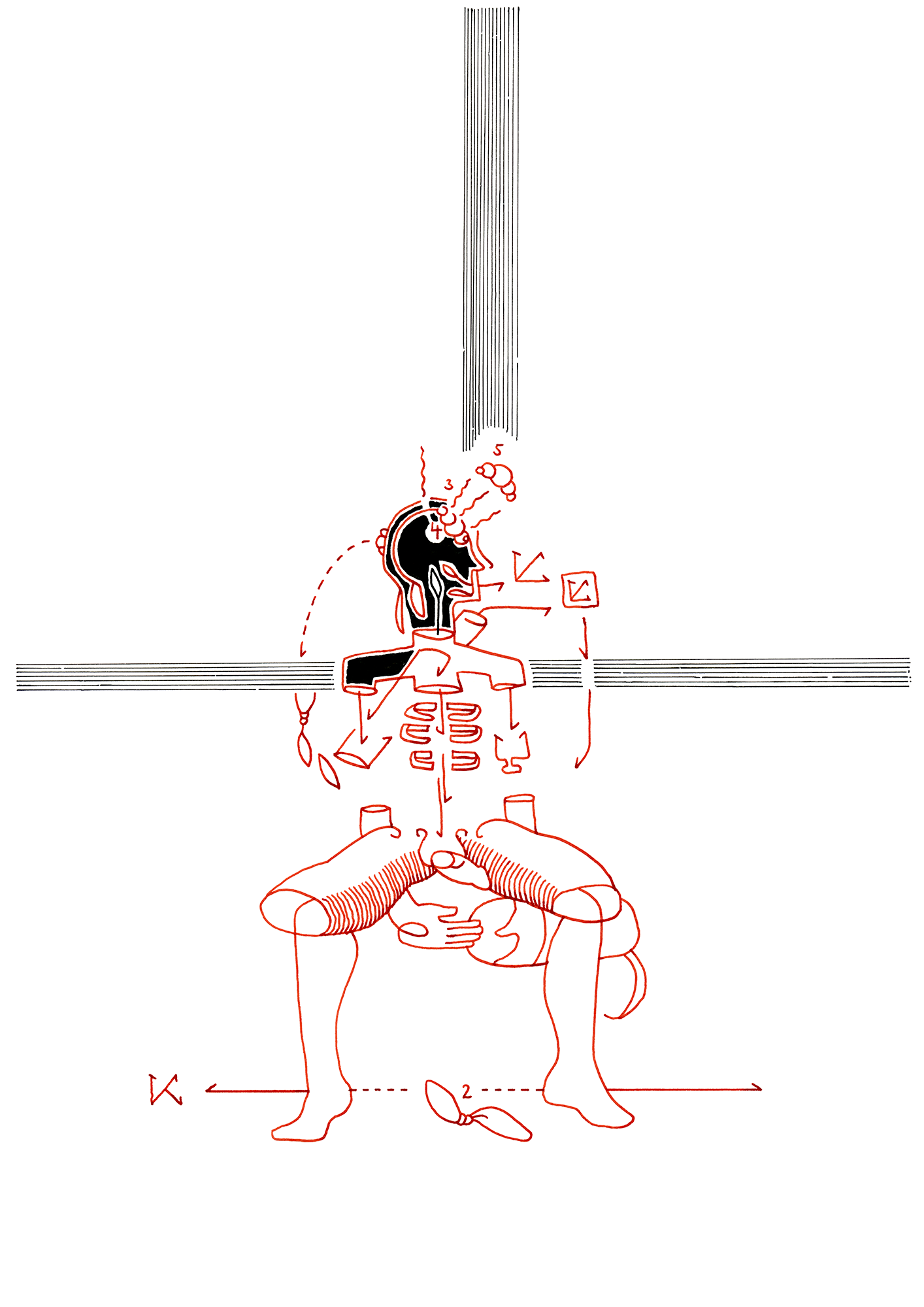 Hannes Kater – Tageszeichnung (Zeichnung/drawing) vom 19.10.2019 (1414 x 2000 Pixel)