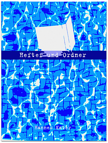 Titelseite: Hefter und Ordner. Hannes Kater zeichnet nach Fotos Menschen vor Gericht, die ihre Gesichter hinter Heftern oder Ordnern verbergen.