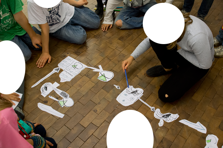 Sehen lernen - Werkstatt in der Akademie der K&uuml;nste mit Hannes Kater zu seiner Ausstellung "&uuml;berbrechen", Hanseatenweg 10, Berlin 2012