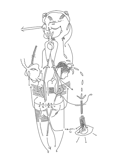 Hannes Kater - Zeichnung f&uuml;r den 03-03-2007