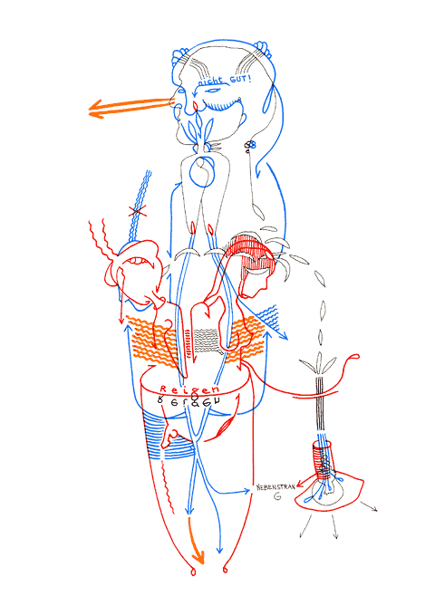 Hannes Kater - Zeichnung f&uuml;r den 03-03-2007