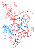 Hannes Kater: Auftagszeichnung Nr. 68 - 140x199 Pixel