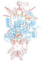 Hannes Kater: Auftragszeichnung Nr. 14_3 - 139x198 Pixel